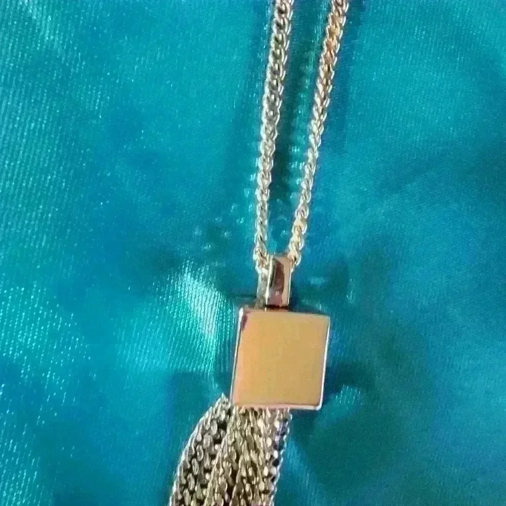 Monet Silvertone Chain Necklace - Picture 4 of 5